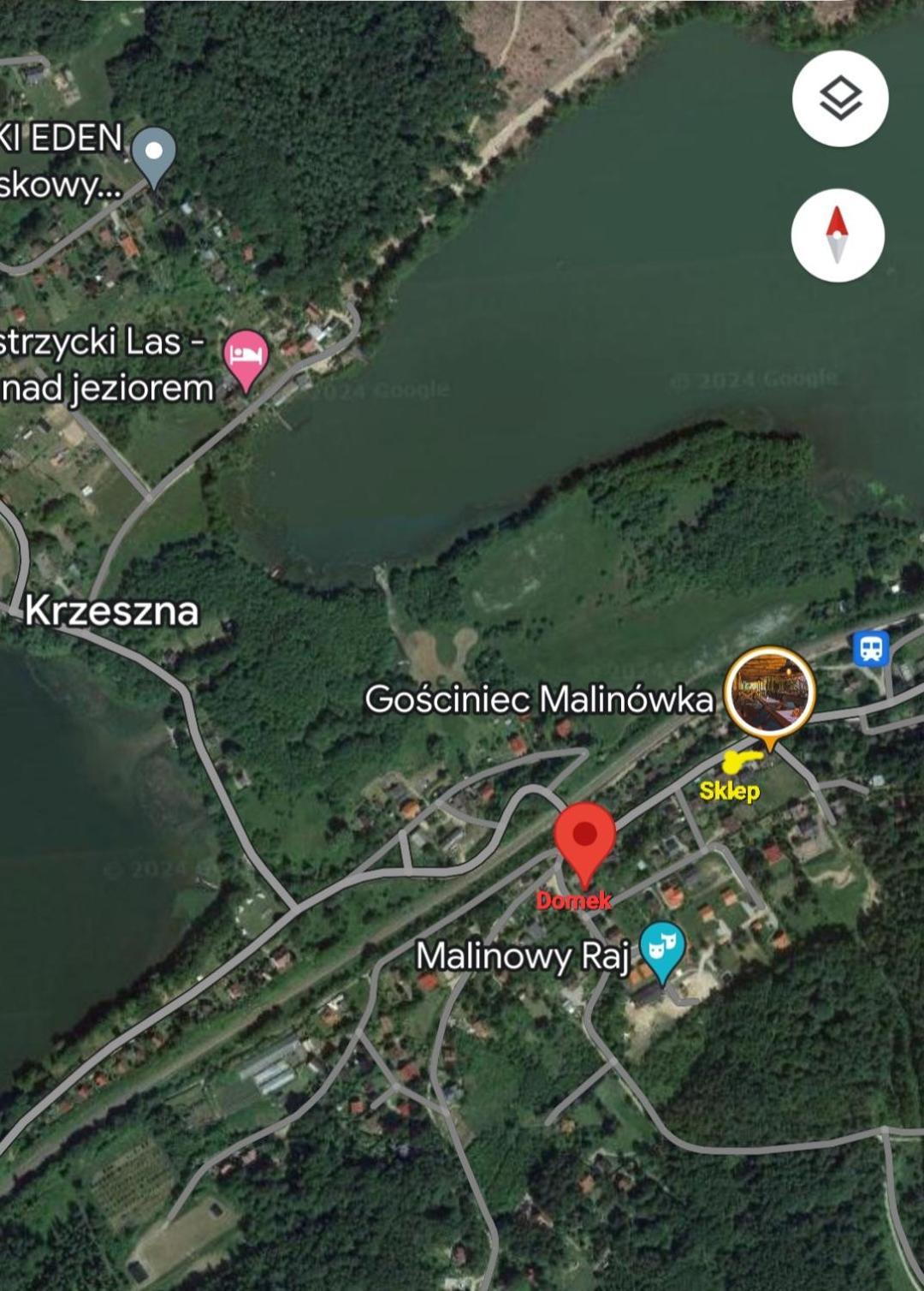 Villa Dom Caloroczny, Krzeszna Esterno foto